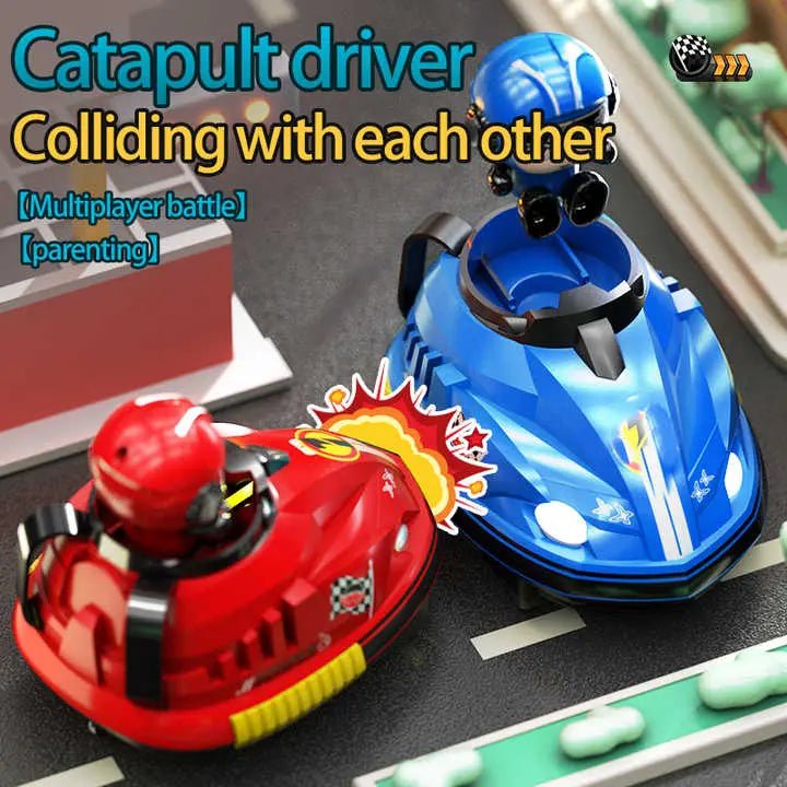 Remote Control Battle Bumper Cars for 2 Players - Toynix