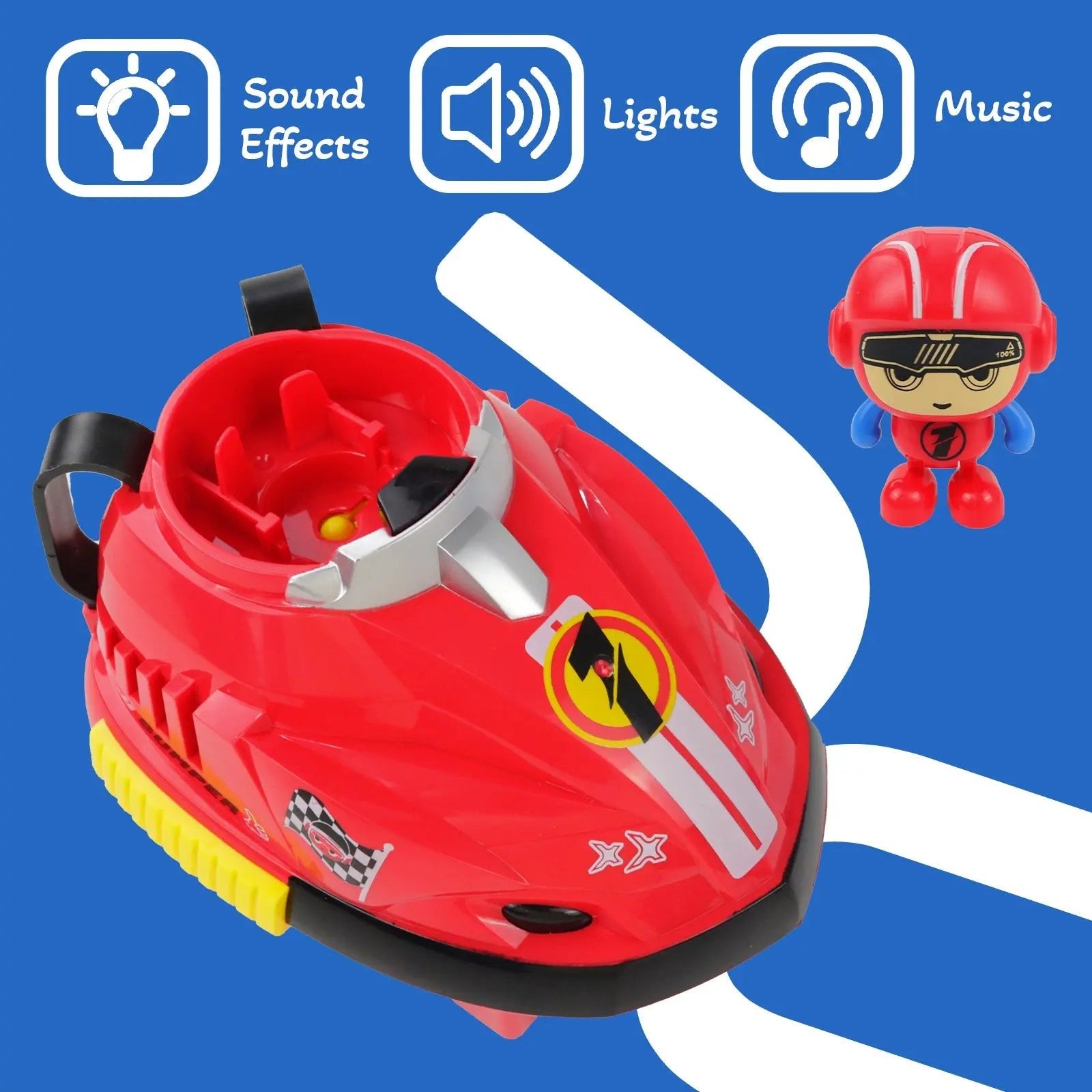 Remote Control Battle Bumper Cars for 2 Players - Toynix