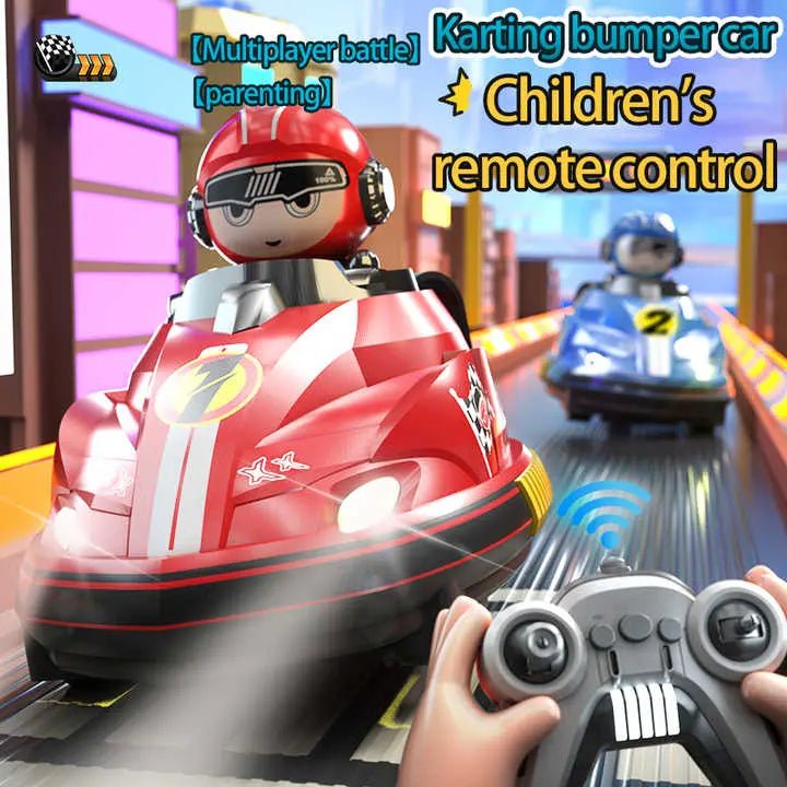 Remote Control Battle Bumper Cars for 2 Players - Toynix
