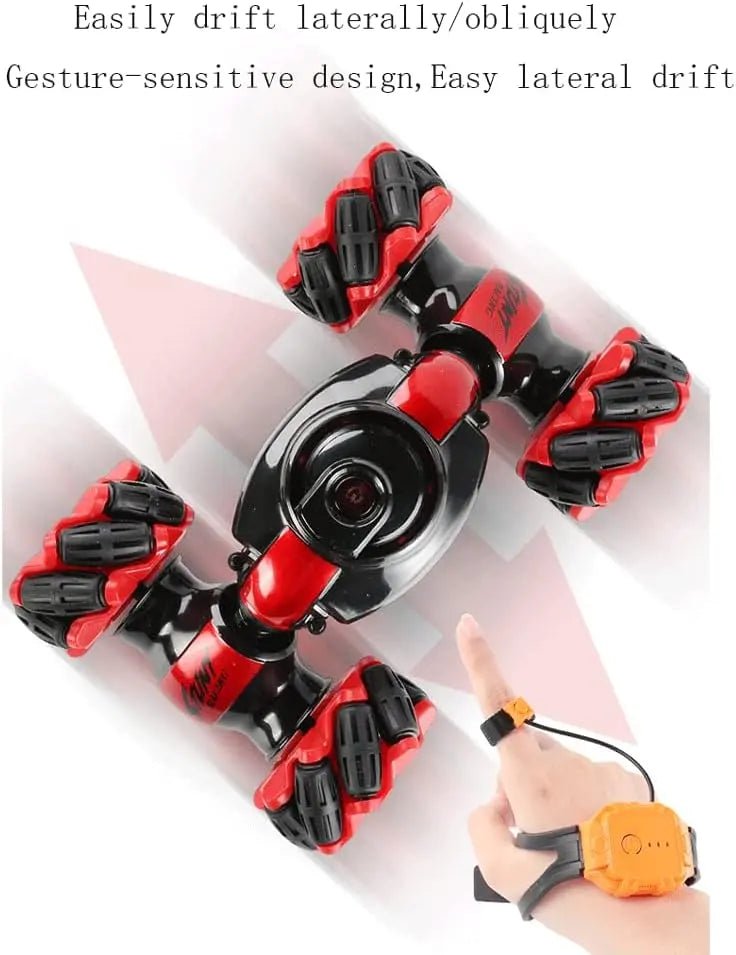Remote Control Twisting Hand Gesture Sensing RC Stunt Car - Toynix
