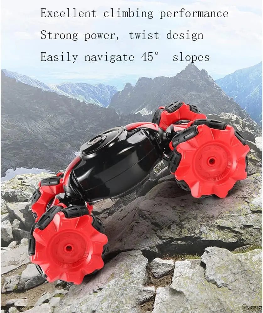 Remote Control Twisting Hand Gesture Sensing RC Stunt Car - Toynix