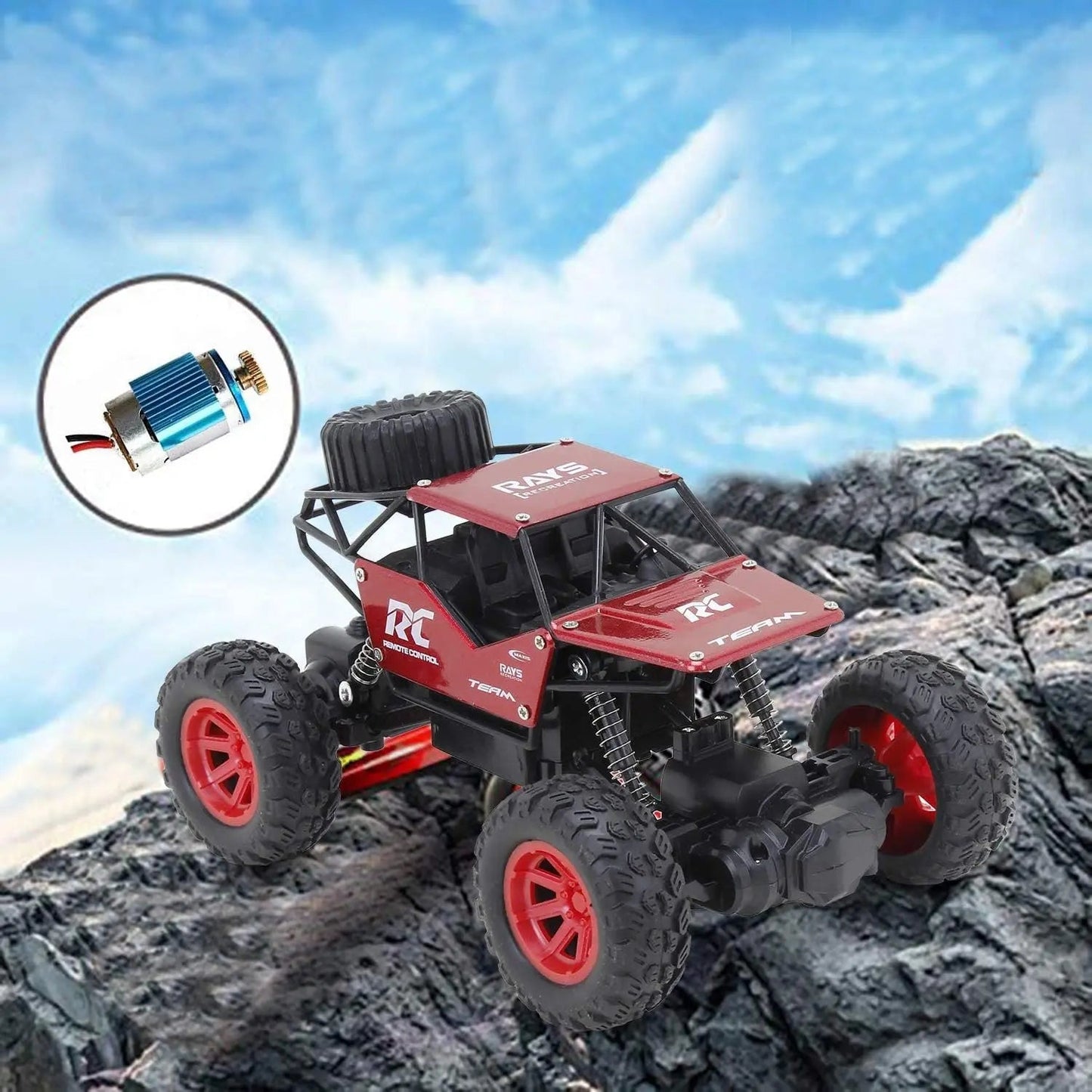 RC Drift Rock Crawler Alloyed Car for Kids - Toynix