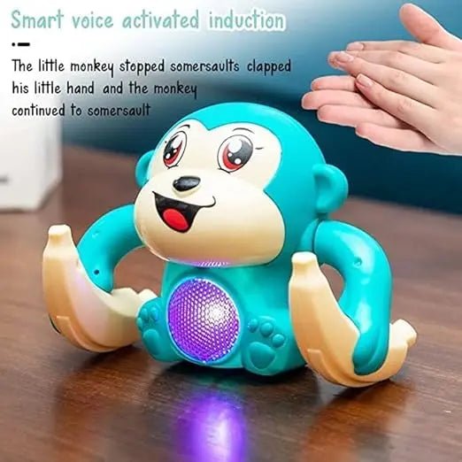 Rolling Banana Monkey Toys with Voice/Touch Sensor ON Dancing Monkey Toy - Toynix