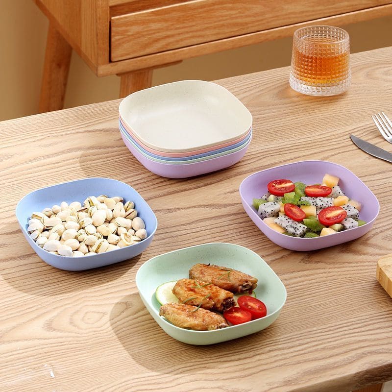 10pcs Plates Set With Holder - Deliverrpk