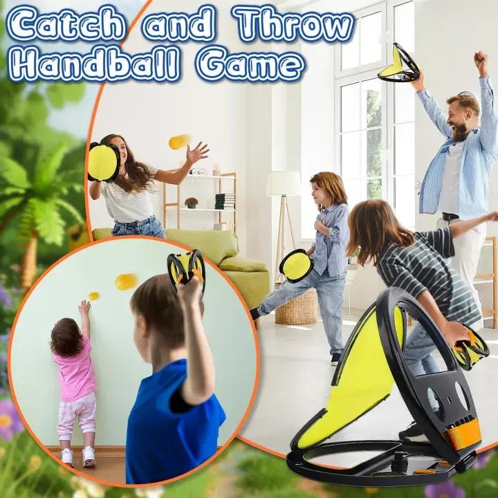 Toss and Catch Ball Game | Indoor n Outdoor Family Time Game Pack of 2 - Toynix