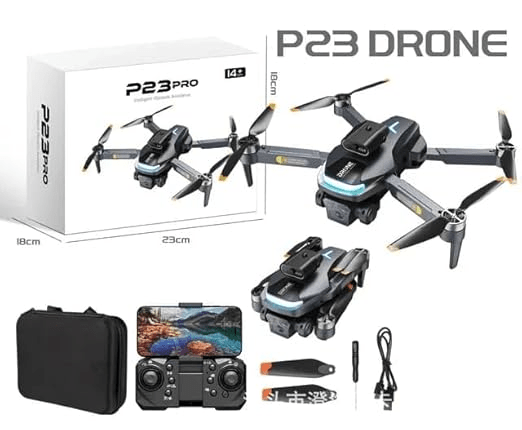 P23 Pro Intelligent Obstacle Avoiding Drone - Foldable Drone - Toynix