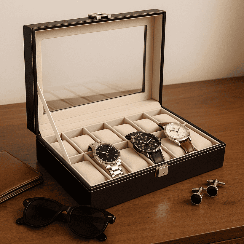 Premium Watch Organizer Box (Imported)