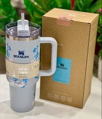 Flower Design Stanley Stainless Steel Water Tumbler 1200 ml