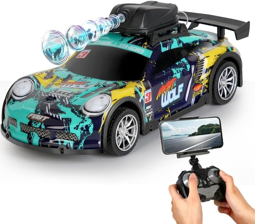 RC Racing Car for Kid With Live Video Camera & High Speed