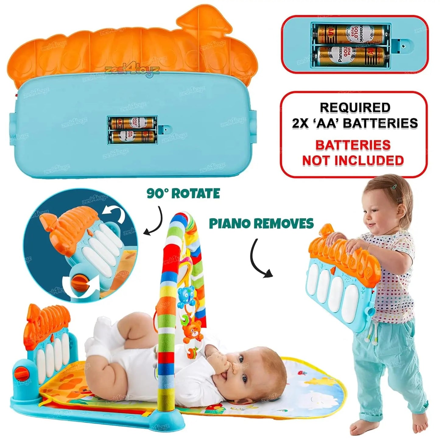 Baby Piano Play Mat