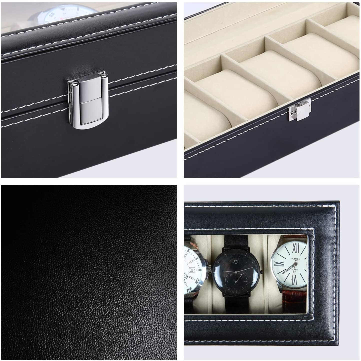 6 slots watch organiser