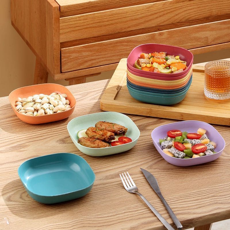 10pcs Plates Set With Holder - Deliverrpk