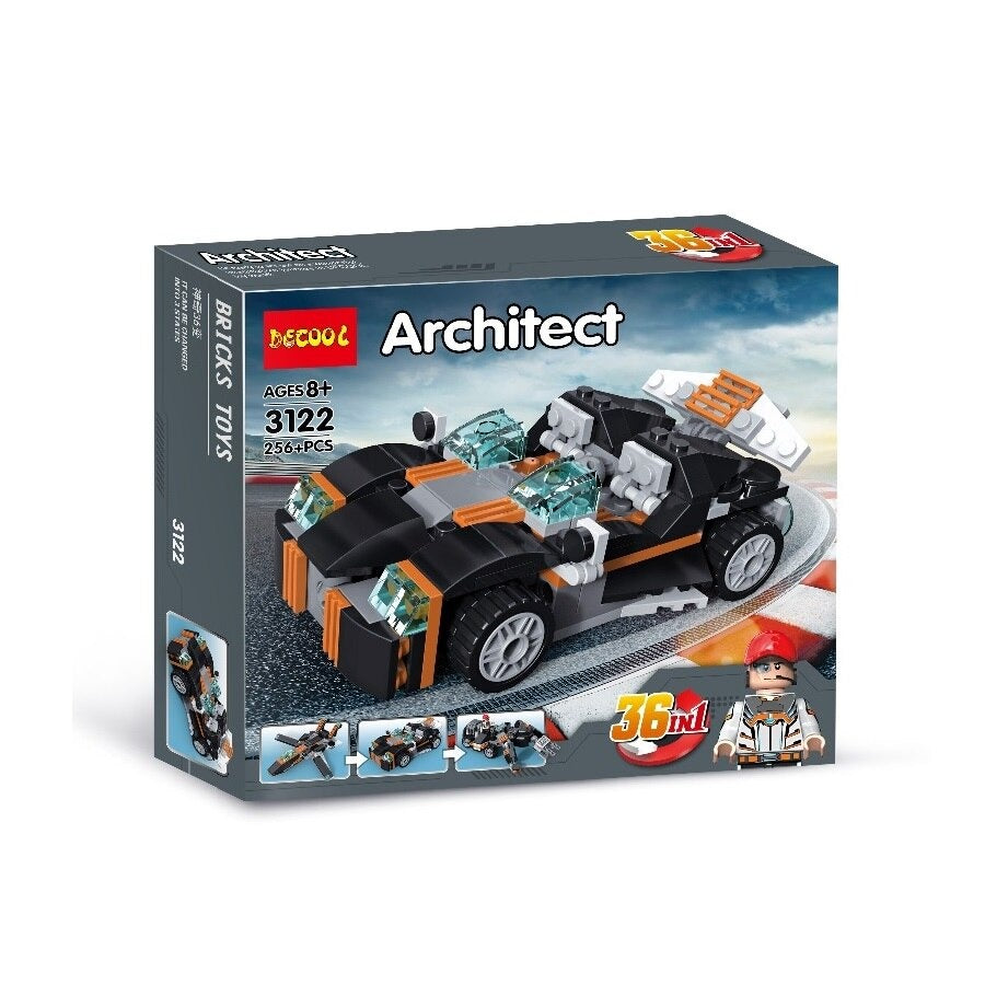Architect Bricks Car Toys - Deliverrpk
