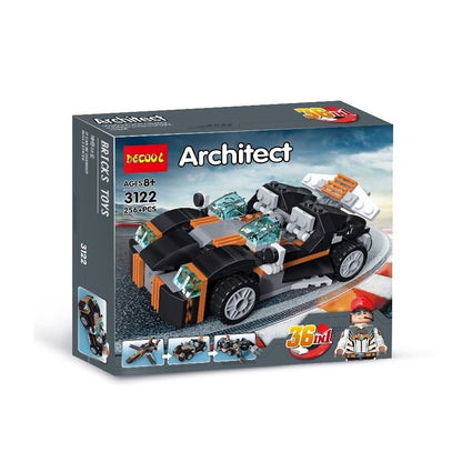 Architect Bricks Car Toys - Deliverrpk