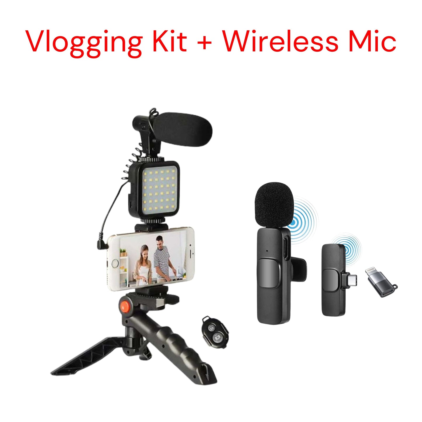 Vlogging Kit for Video Making - Deliverrpk
