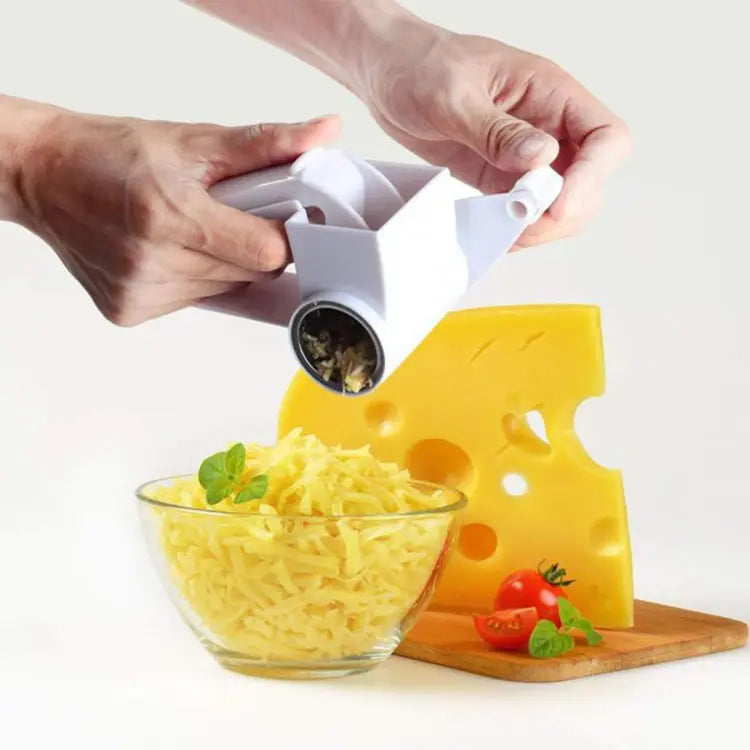 Hand held Rotary Grater cheese cutter slicer grater - Deliverrpk