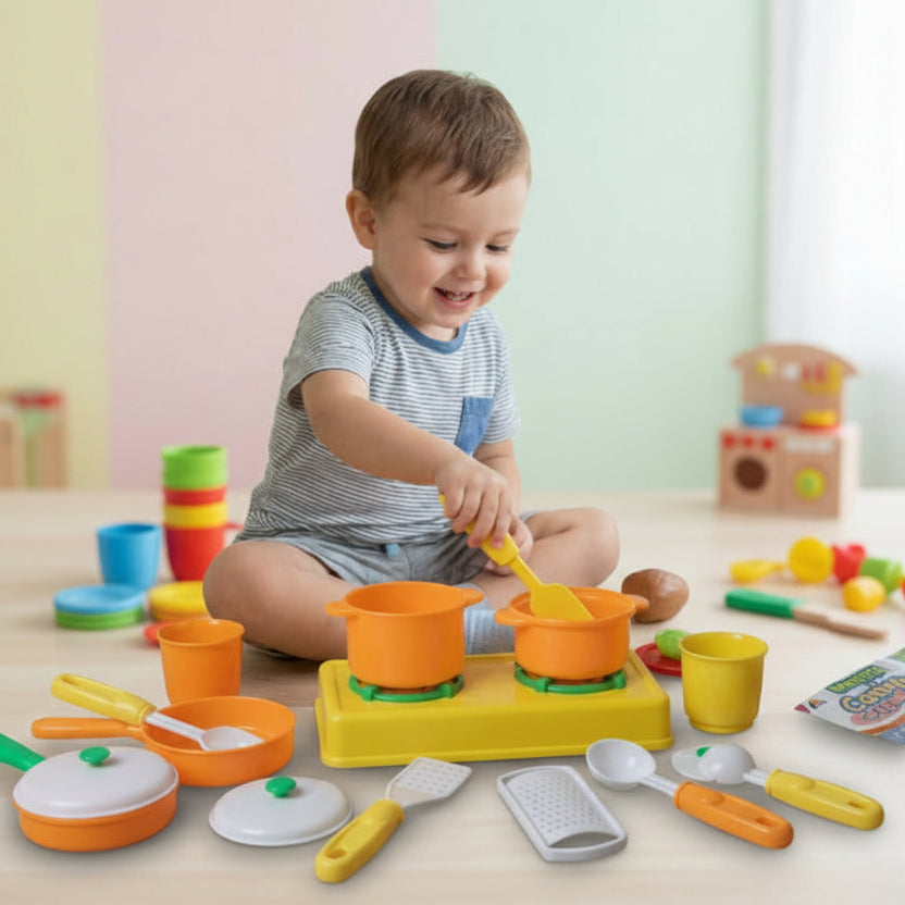 Happy Cooking Kitchen Set Toy For Kids