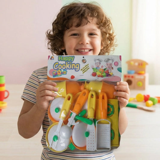 Happy Cooking Kitchen Set Toy For Kids - Toynix.pk