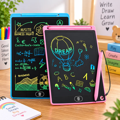 10 inch LCD Writing Tablet Multicolor Screen Erasable Writing Board