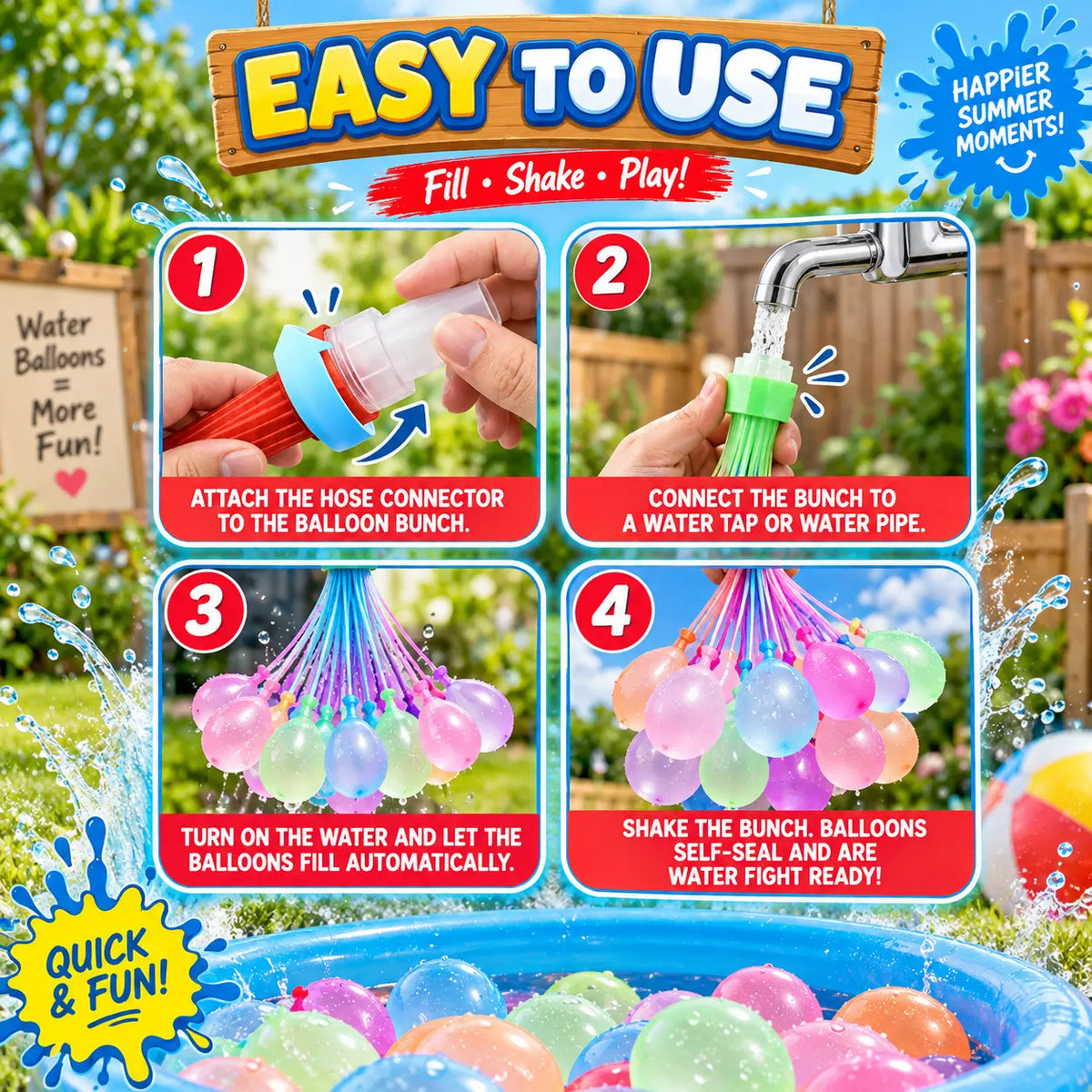 111 Pcs Funny Colorful Mini Balloons Sets For Children-deliverrpk
