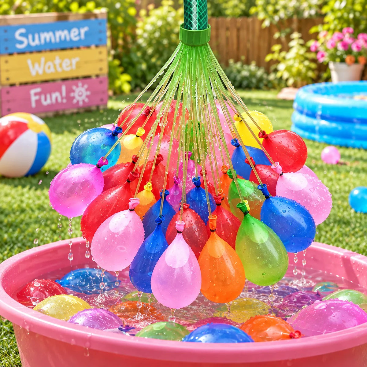 111 Pcs Funny Colorful Mini Balloons Sets For Children-deliverrpk