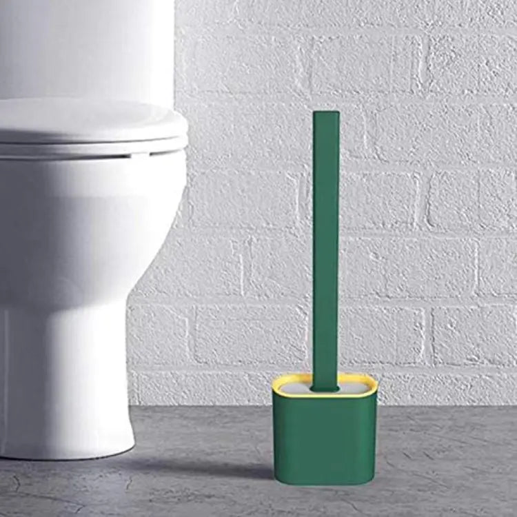 Best Silicone Toilet Brush with Toilet Brush Holder , Toilet Accessories - Deliverrpk