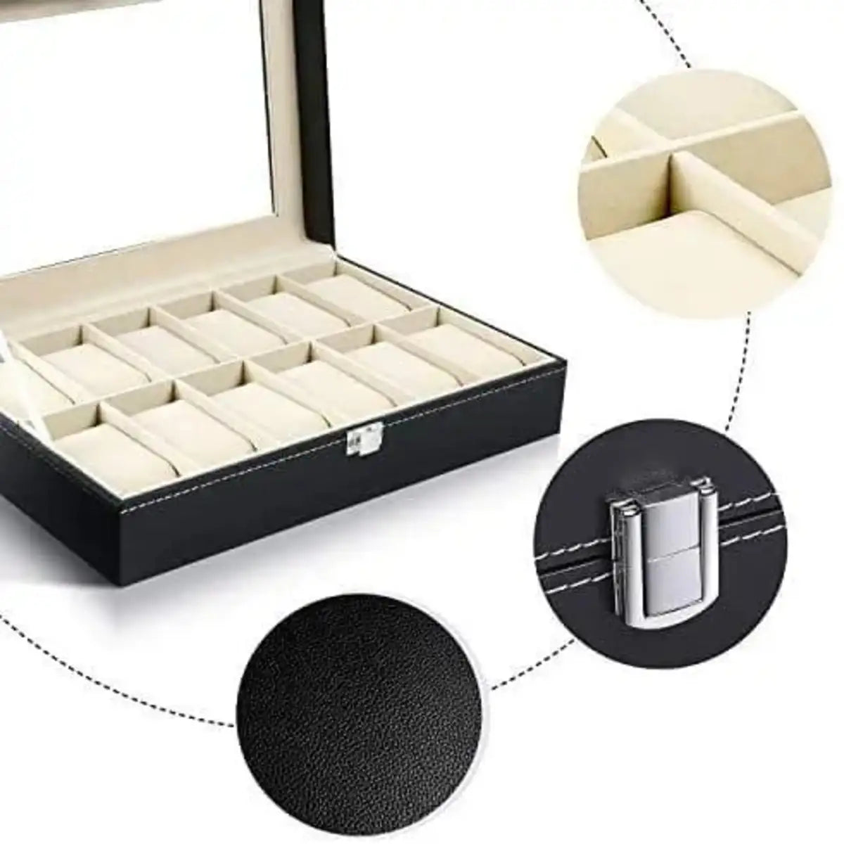 12 Slots Watch Organizer