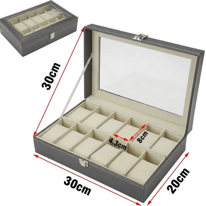 12 Slots Watch Organizer