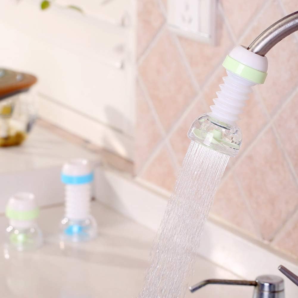 360 Rotary Water Saving Kitchen Faucet Shower Head Bathroom Faucet Aerator Nozzle Tap Adapter Bubbler Swivel Head Aerator - Deliverrpk