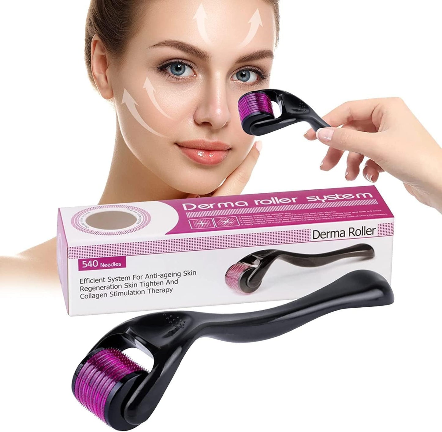 Derma Roller - Reduce Fine Lines for Smooth Skin Deliverrpk