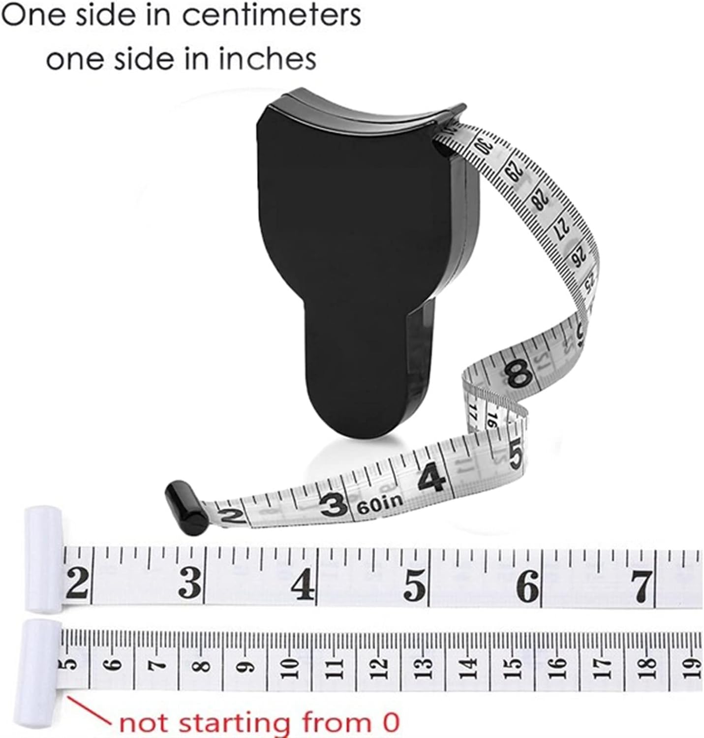 Body Measuring Tape Automatic Telescopic Tape Measuring Ruler Metric Centimeter Tape Meter Measure Metric Tapes Sewing Ruler - Deliverrpk