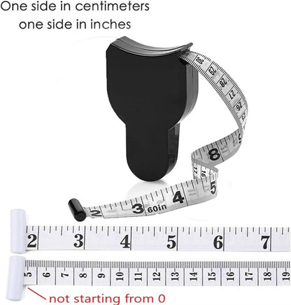 Body Measuring Tape Automatic Telescopic Tape Measuring Ruler Metric Centimeter Tape Meter Measure Metric Tapes Sewing Ruler - Deliverrpk