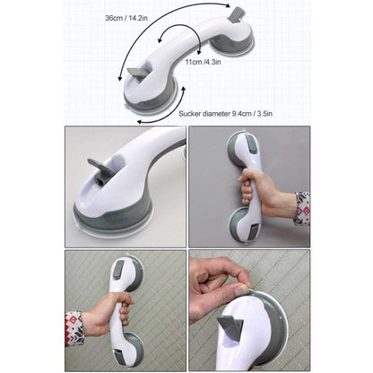 Bathroom Suction Cup Helping Handle Easy Grip Safety Shower Support, Bath-tub Support, Door Helping Handle - Deliverrpk