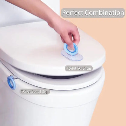 Household Simple Toilet Lid Lifter Creative Toilet Seat Cover Portable Handle Lids Avoid Touching Toilet Lid Handle Accessories - Deliverrpk