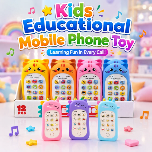 Kids Educational Mobile Phone Toy (999-1) (Random Design)