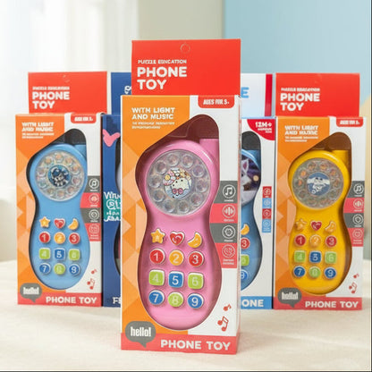 Baby Musical Phone Toy With Lights