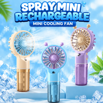Spray Mini Rechargeable Cooling Fan (SL6618)