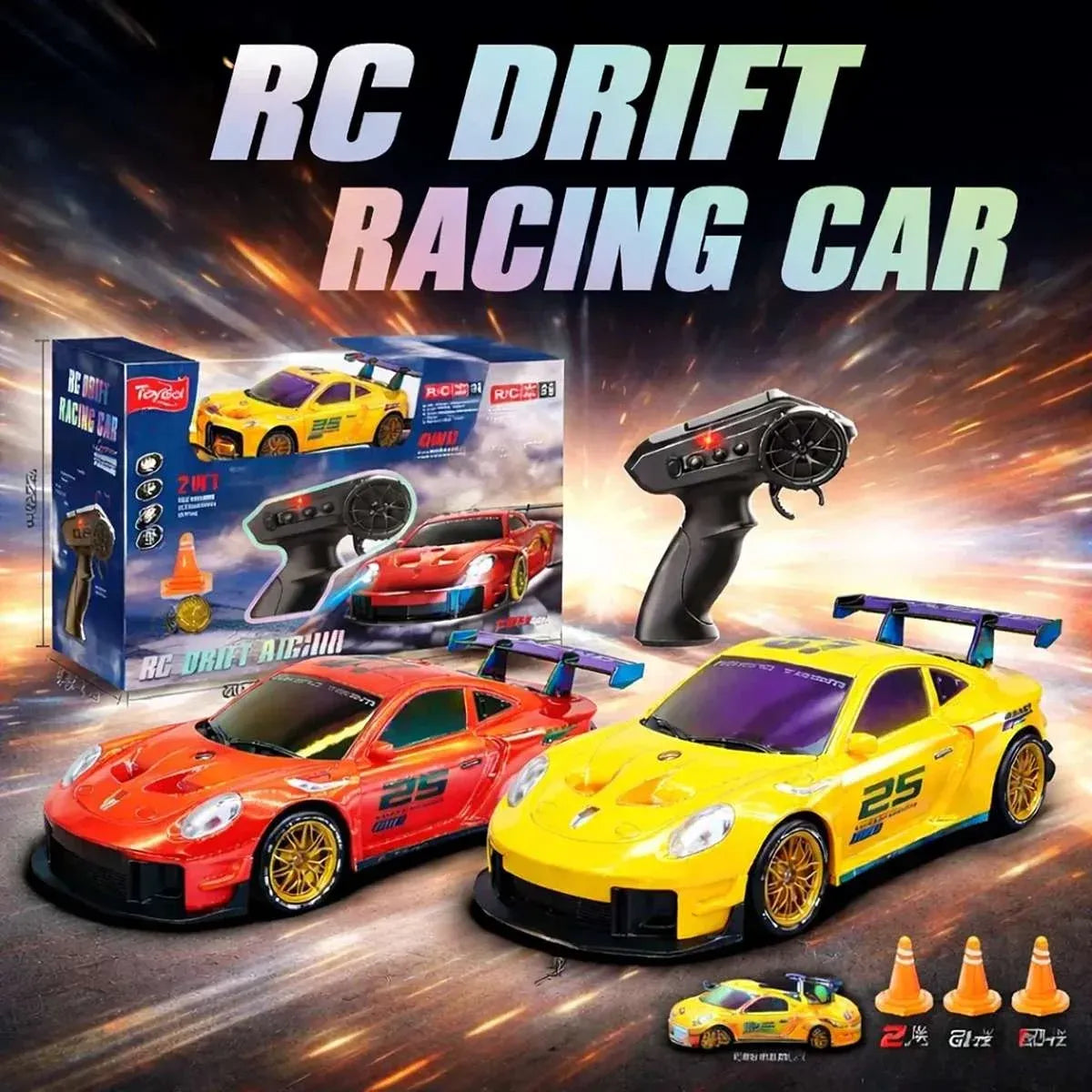 2.4GHz Remote Control Drift Racing Car for Kids