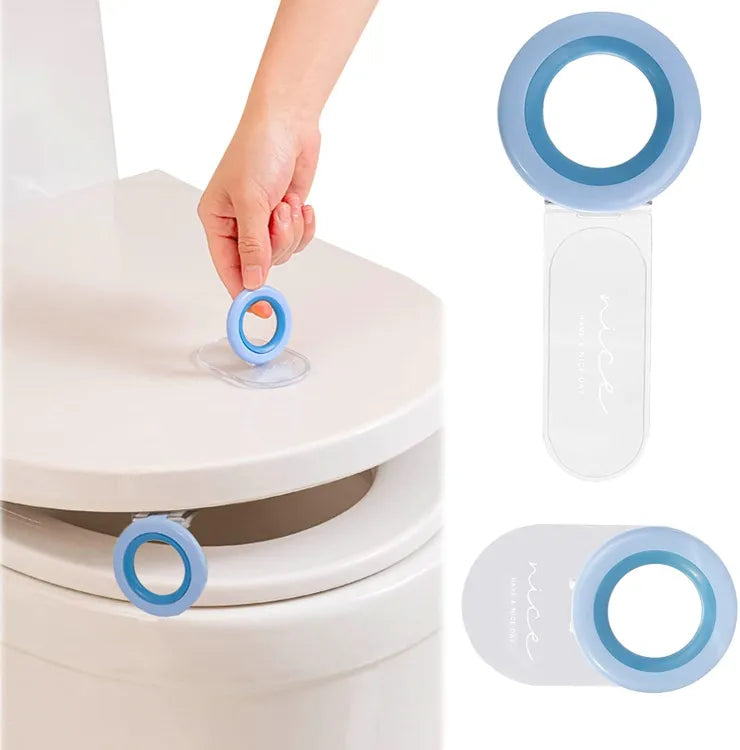 Household Simple Toilet Lid Lifter Creative Toilet Seat Cover Portable Handle Lids Avoid Touching Toilet Lid Handle Accessories - Deliverrpk