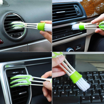 Vent Cleaning Brush Car Clean Brush Cleaning Accessories Car Auto Air Conditioner Vent Cleaner Blinds Keyboard Dust Computer Car Styling Clean Tools - Deliverrpk