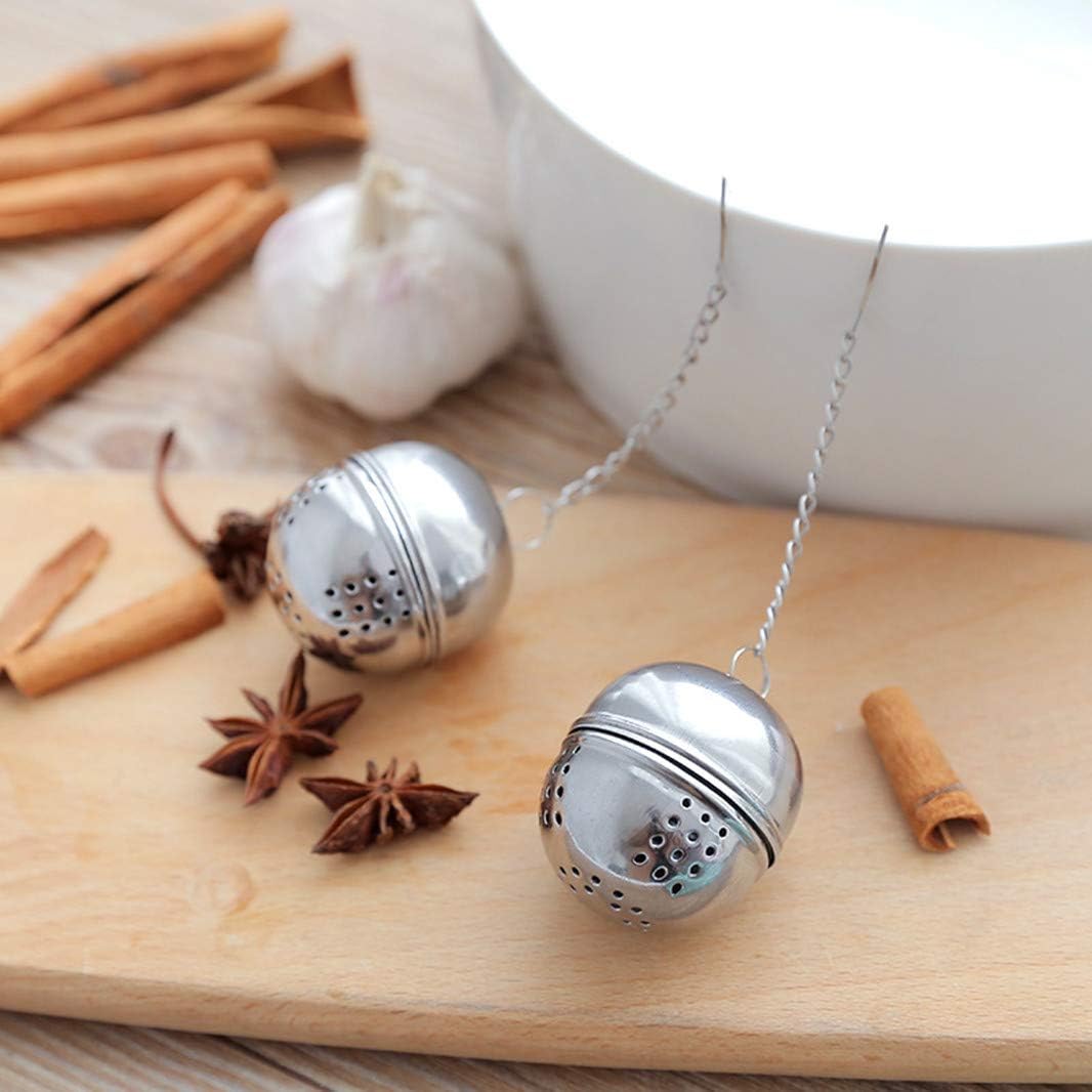 Stainless Steel Herbal Ball Spice Infuser Filter Diffuser Tea Strainer Coffee Teas Tools - Deliverrpk