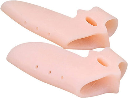 1Pair Silicone Gel Foot Fingers Toe Separator Thumb Protector - Deliverrpk