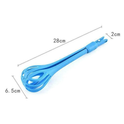 Kitchen Tongs Nylon Egg Whisk Beater Whisker - Deliverrpk