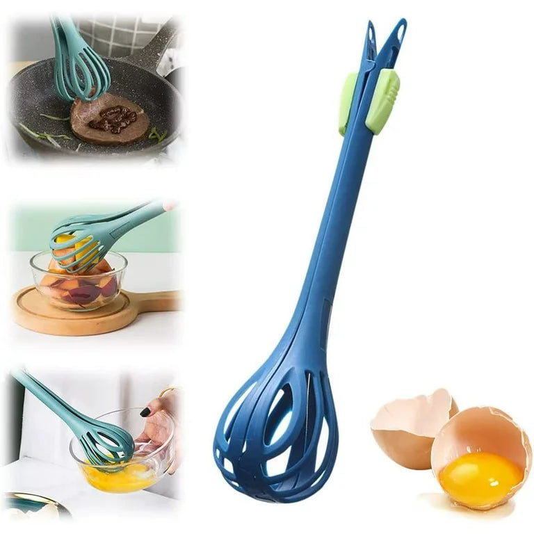 Kitchen Tongs Nylon Egg Whisk Beater Whisker - Deliverrpk