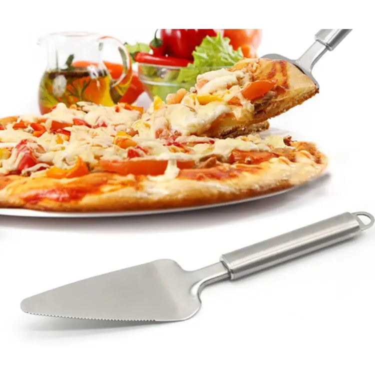 stainless steel - pizza server - cake server - Baking Cutter Slicer Spatula - Deliverrpk