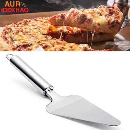 stainless steel - pizza server - cake server - Baking Cutter Slicer Spatula - Deliverrpk