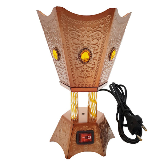 Electric Incense Bakhoor Burner - Metal - 11.5 x 10 x 17.8 cm - Deliverrpk