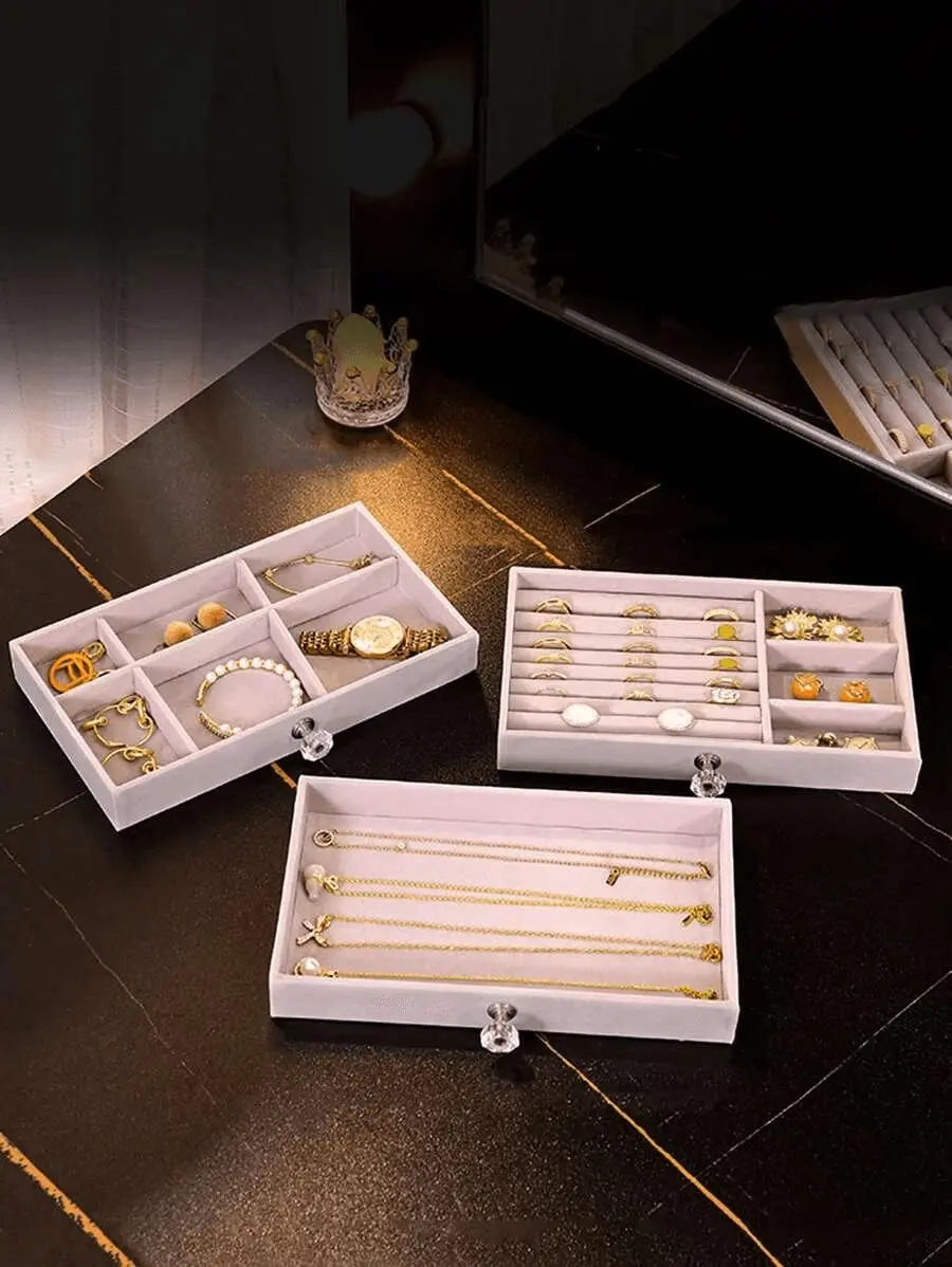 3 Drawer Jewellery Storage Box - Deliverrpk