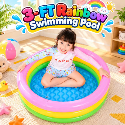 Rainbow Swimming Pool For Kids