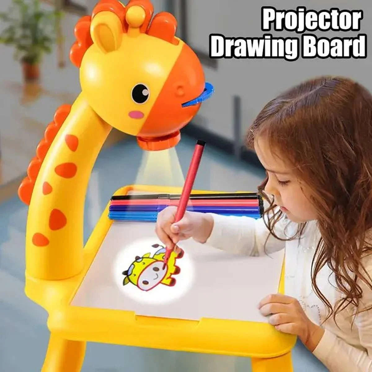 3 In 1 Kids Painting Drawing Activity Kit Projector Table - Deliverrpk